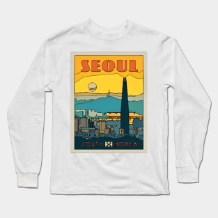 Seoul South Korea Long Sleeve T-Shirt